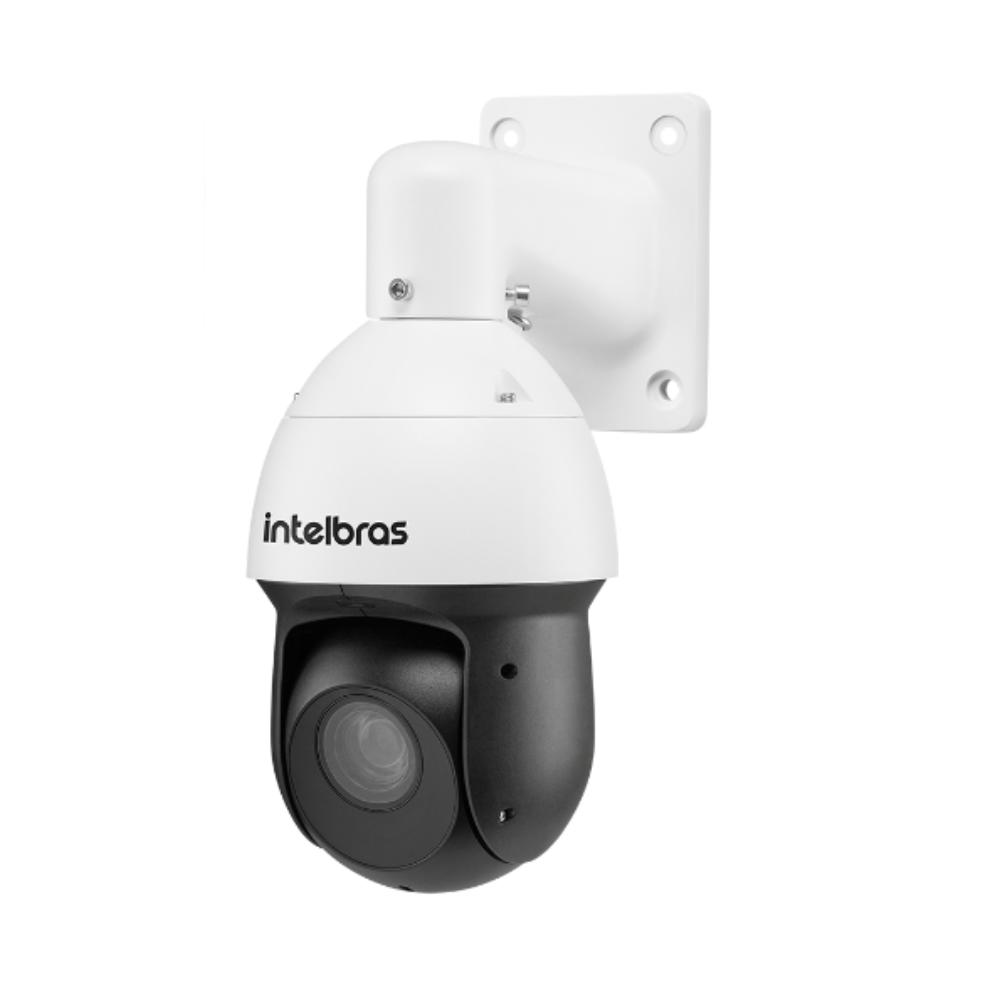 Câmera de segurança PTZ Intelbras com movimento pan-tilt-zoom